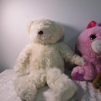 15 stuffed animals