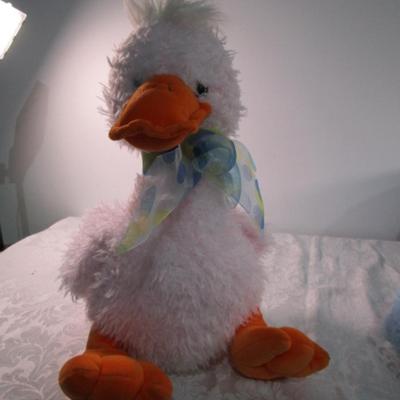 3 large stuffed animals