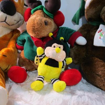 10 Stuffed animals