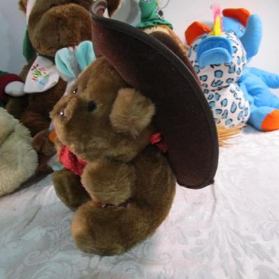 10 Stuffed animals