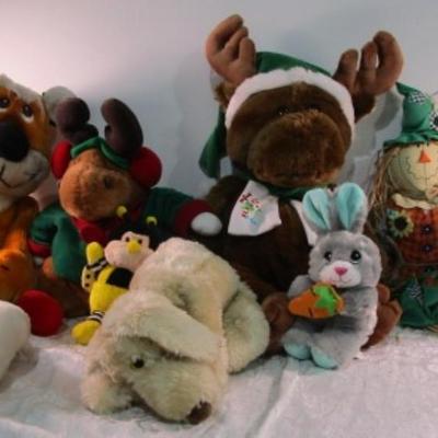 10 Stuffed animals