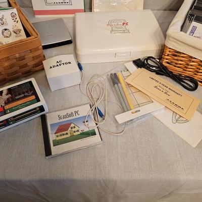 Collection of Embroidery Software/Hardware + More. (BF1-JS)