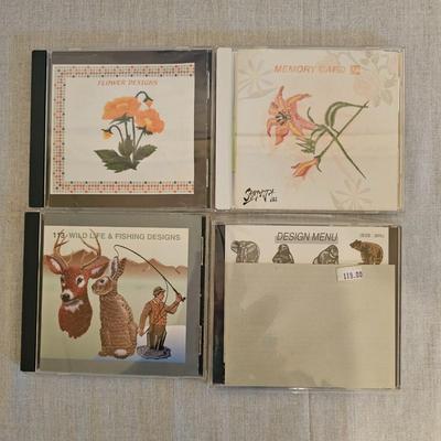 Collection of Embroidery Software/Hardware + More. (BF1-JS)