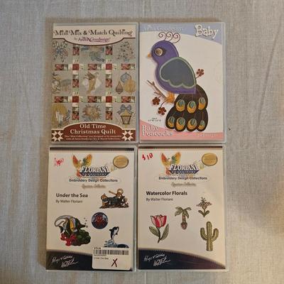 Collection of Embroidery Software/Hardware + More. (BF1-JS)