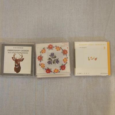 Collection of Embroidery Software/Hardware + More. (BF1-JS)
