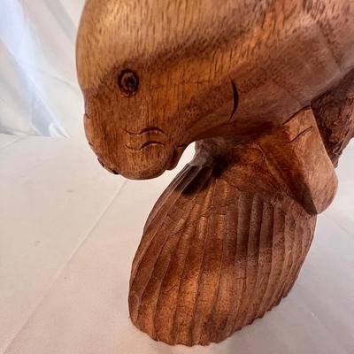 Hand Carved Manatee Plus Nautical Prints Inc. Signed (GB-RG)