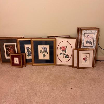 Botanical Prints in Sets of Two (GB-RG)