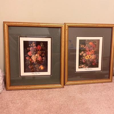 Botanical Prints in Sets of Two (GB-RG)