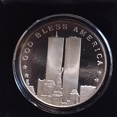 September 11, 2001 Commemorative 9-11 Silver Round (#6)