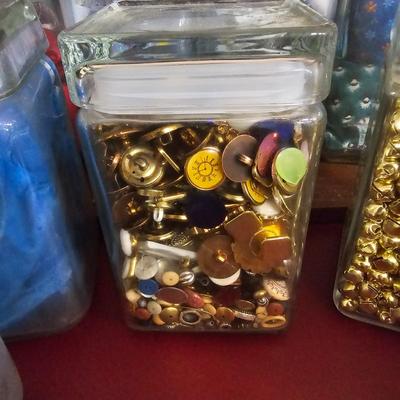 Square Glass Jars, Contents & More (BF1-JS)
