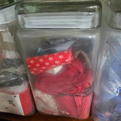 Square Glass Jars, Contents & More (BF1-JS)