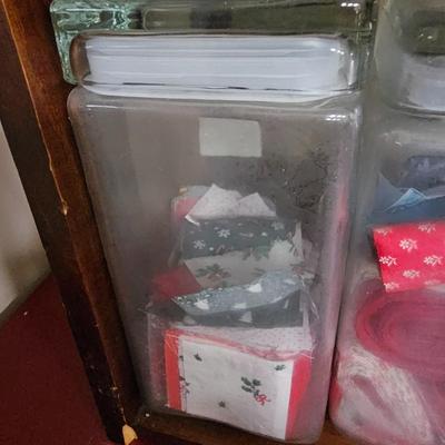 Square Glass Jars, Contents & More (BF1-JS)