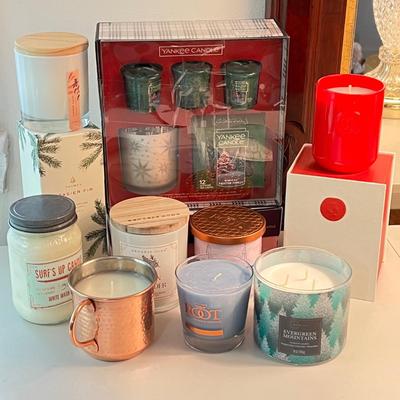 NEW Designer Candles Lot