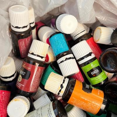 HUGE Lot Living Young Essential Oils, Books, Accessories