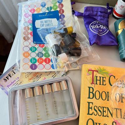 HUGE Lot Living Young Essential Oils, Books, Accessories