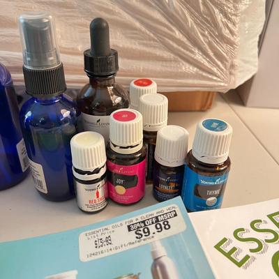 HUGE Lot Living Young Essential Oils, Books, Accessories