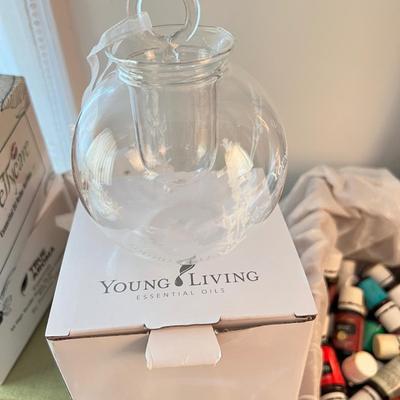 HUGE Lot Living Young Essential Oils, Books, Accessories