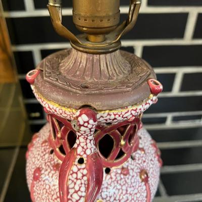 Vintage Ceramic Tabletop Lamp