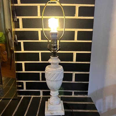 Marble Tabletop Lamp