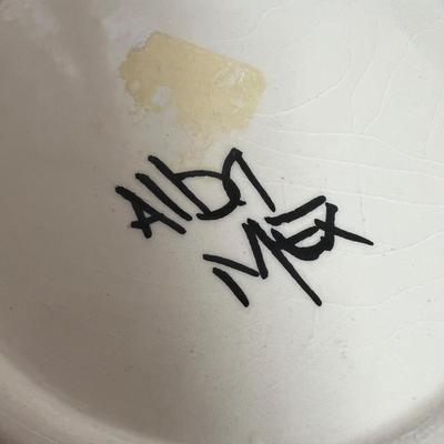 Lot of 5 Ceramic Bowl Plates