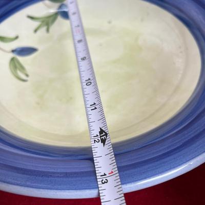 Lot of 5 Ceramic Bowl Plates