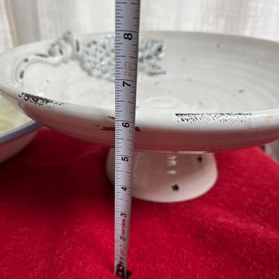 Lot of 5 Ceramic Bowl Plates