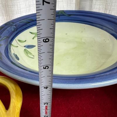 Lot of 5 Ceramic Bowl Plates