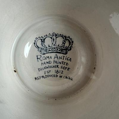 Lot of 5 Ceramic Bowl Plates