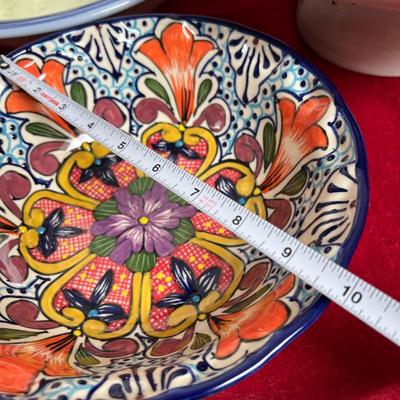 Lot of 5 Ceramic Bowl Plates