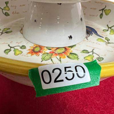 Lot of 5 Ceramic Bowl Plates