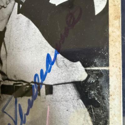 Joe DiMaggio, Mickey Mantle, and Ted Williams Autographed Photo (PBN-BM)