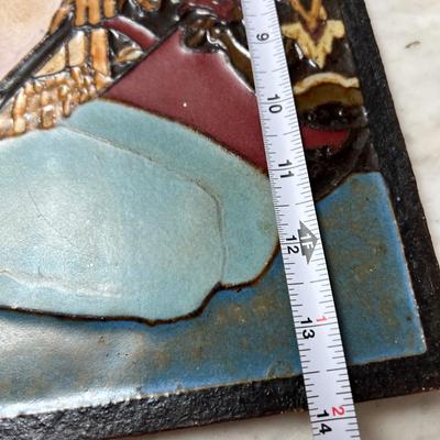 Antique Vintage American Encaustic Tile Co. AETCO Arabesque Cuenca