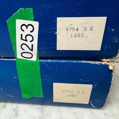 2 Boxes 12 Pc. Porcelain Coffee Sets