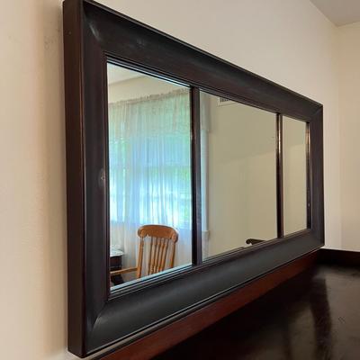 Solid Wood Sideboard and Mirror