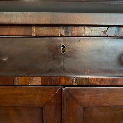 Solid Wood Sideboard and Mirror