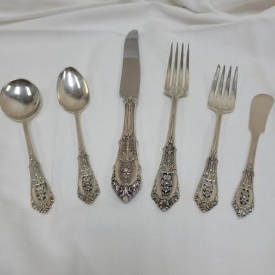 Wallace Sterling silver - Rose Point Pattern
