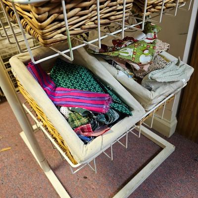 Basket Stand & Fabric (BF2-JS)