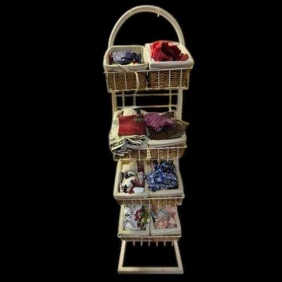 Basket Stand & Fabric (BF2-JS)