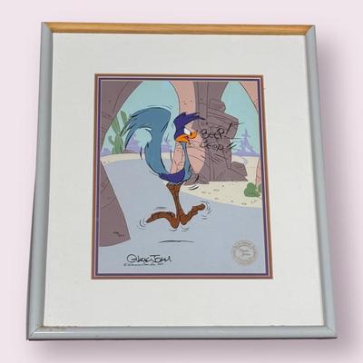 Limited Edition “Road Runner” Classic Cel by Chuck Jones (1-DZ)