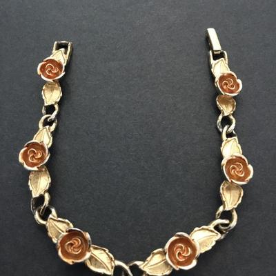 Vintage Avon rose bracelet