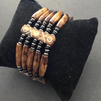 Native American Indian style stretch bracelet