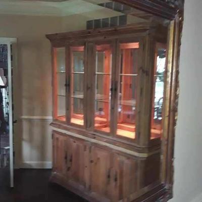 Sale Photo Thumbnail #6: Beautiful Thomasville piece in excellent condition. 70 wide x 17.5 deep x 85 tall.