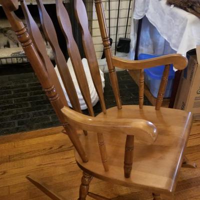 Wooden Rocker