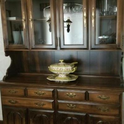 Hard Rock Maple Hutch