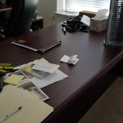 Desk & Credenza