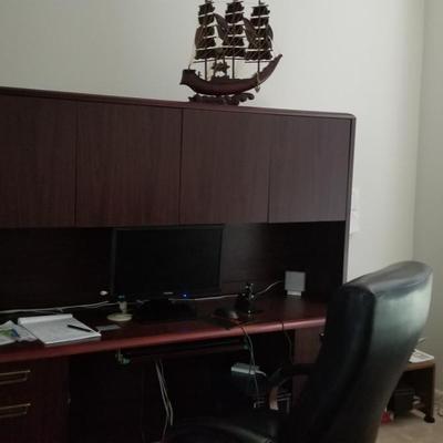Desk & Credenza
