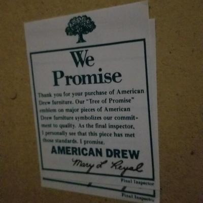 American Drew Bedroom Set