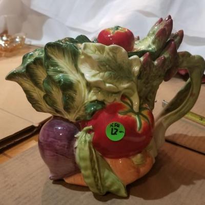 Veggie Teapot by Fitz and Floyd
