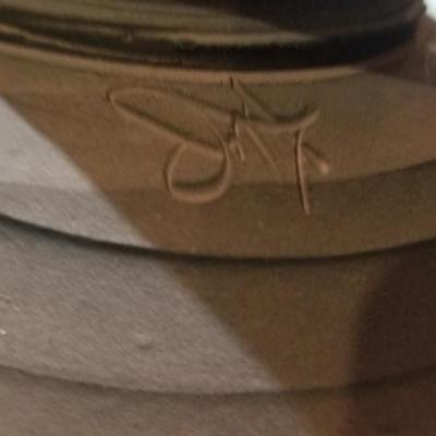 Signed Ceramic Vase