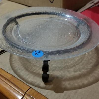 Glass Plate with Stand